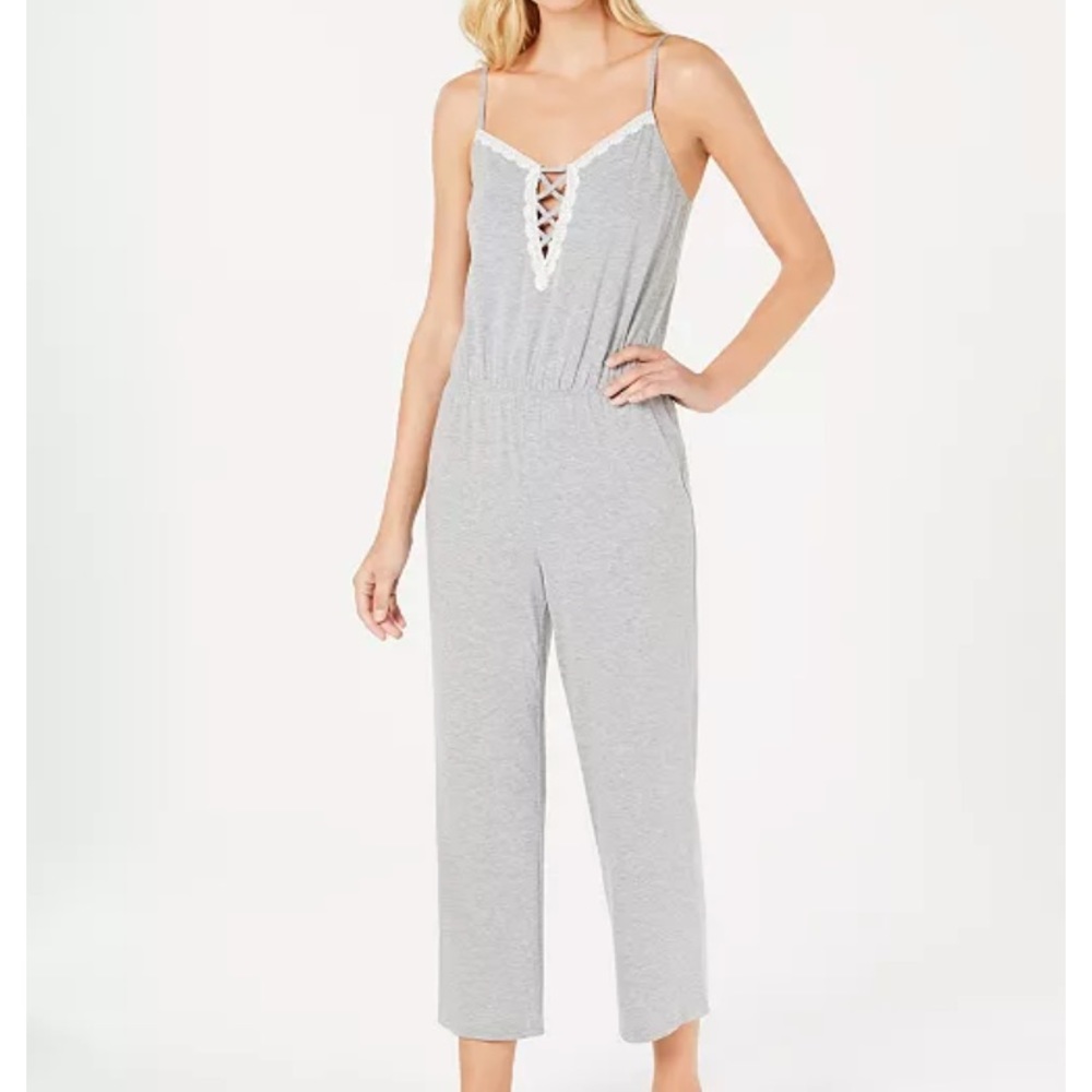 Alfani Grey Soft Lounge Jumpsuit XXXL